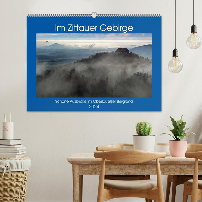 Das Zittauer Gebirge - (CALVENDO Wandkalender 2024)