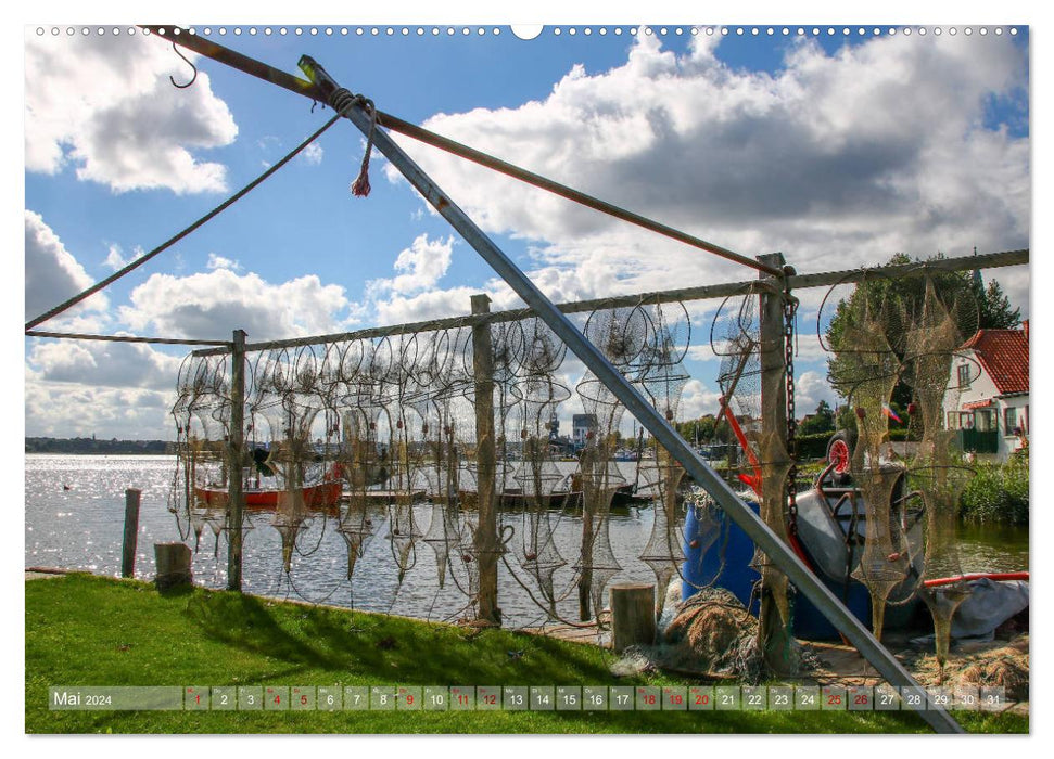 Impressions of the Schlei - Germany's only fjord (CALVENDO wall calendar 2024) 