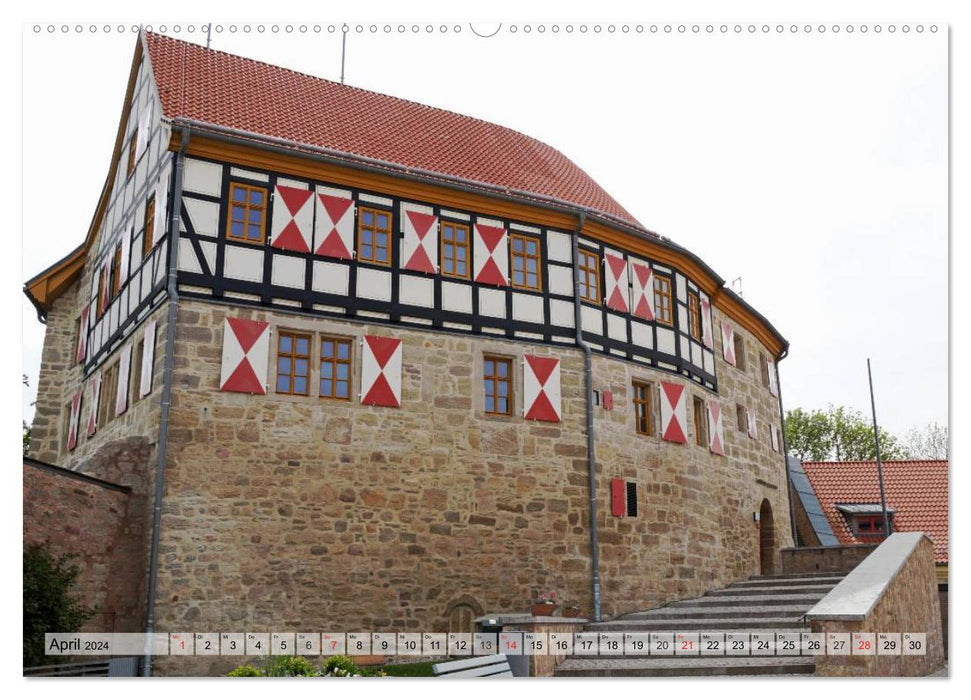 The Eichsfeld - idyllic, historic, beautiful (CALVENDO wall calendar 2024) 