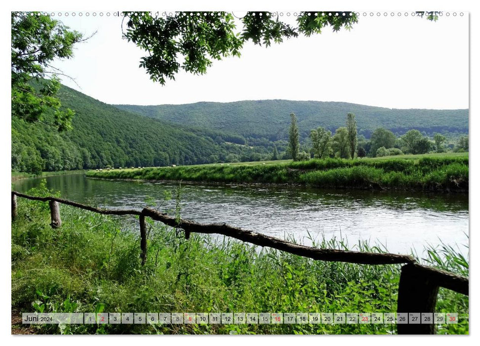 The Eichsfeld - idyllic, historic, beautiful (CALVENDO wall calendar 2024) 