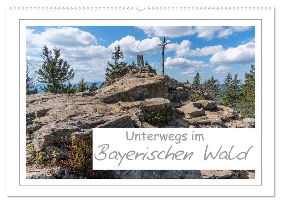 Unterwegs im Bayerischen Wald (CALVENDO Wandkalender 2024)
