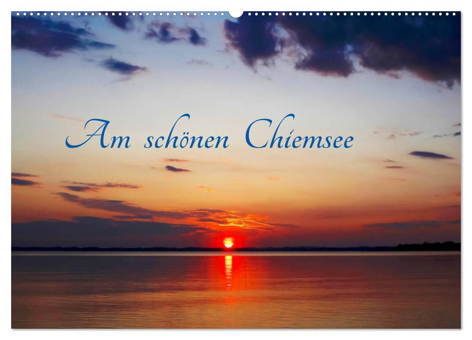 At the beautiful Chiemsee (CALVENDO wall calendar 2024) 