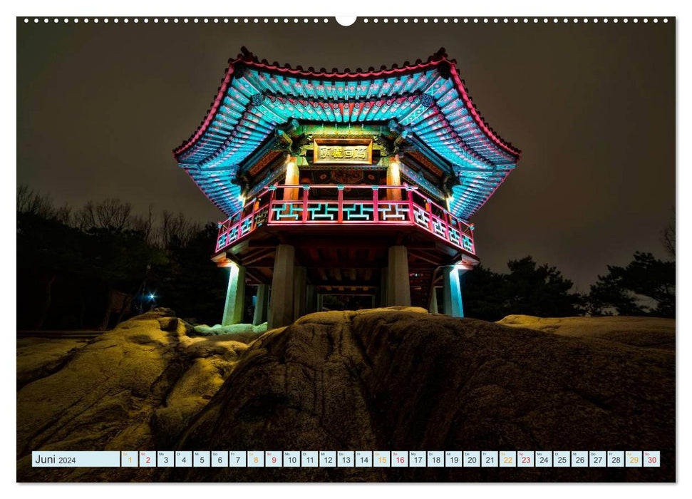 South Korea - high-tech and a lot of tradition (CALVENDO wall calendar 2024) 