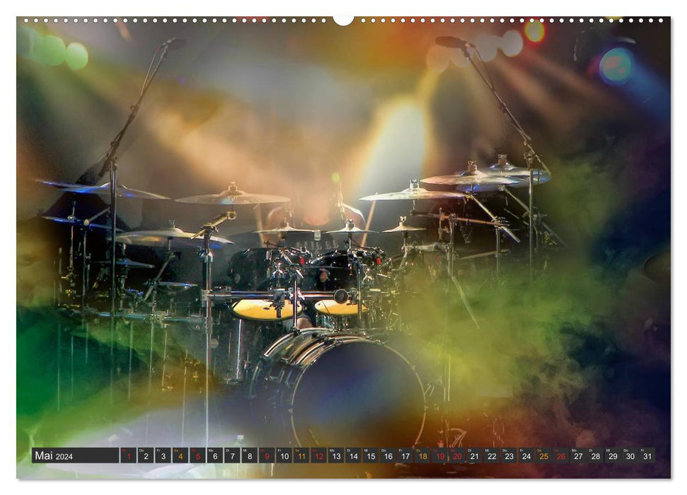 Drums - so cool (CALVENDO wall calendar 2024) 