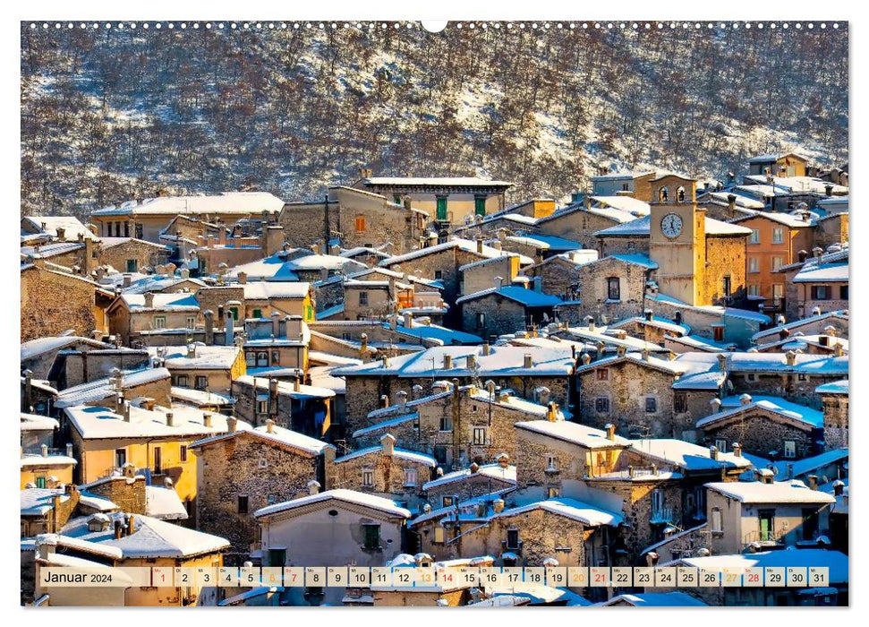 Abruzzo, from the Apennines to the Adriatic (CALVENDO wall calendar 2024) 