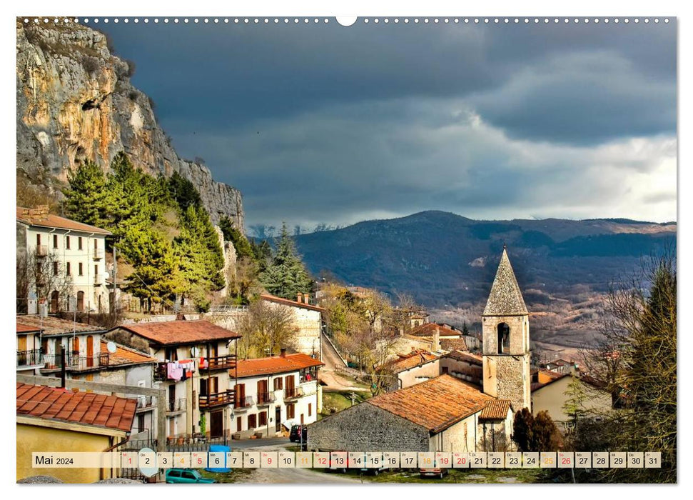 Abruzzen, vom Apennin bis an die Adria (CALVENDO Wandkalender 2024)