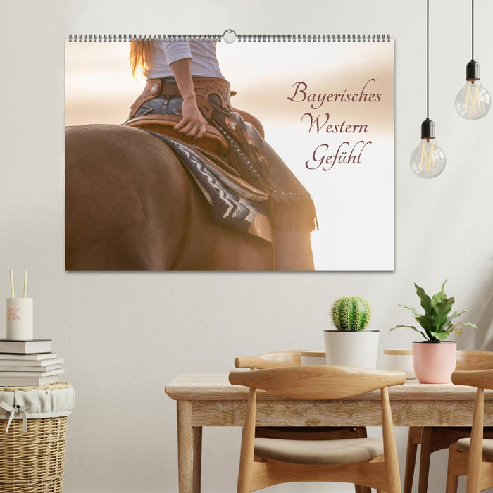 Bavarian Western feeling (CALVENDO wall calendar 2024) 