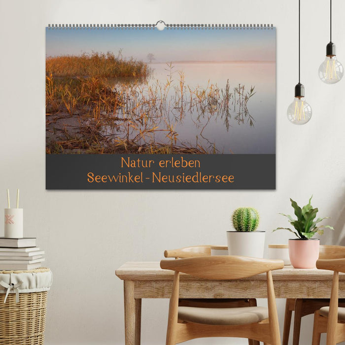 Natur erleben Seewinkel-Neusiedlersee (CALVENDO Wandkalender 2024)