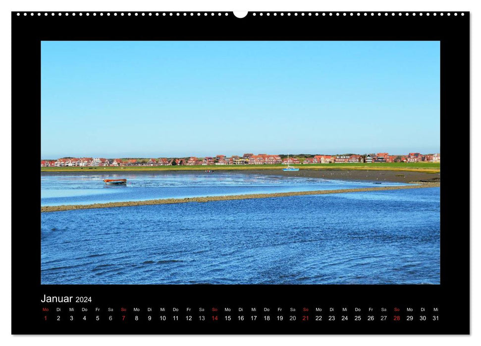 Juist – Insel im Wattenmeer (CALVENDO Wandkalender 2024)