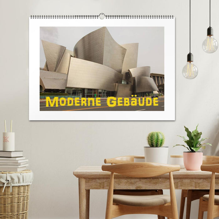 Moderne Gebäude (CALVENDO Wandkalender 2024)