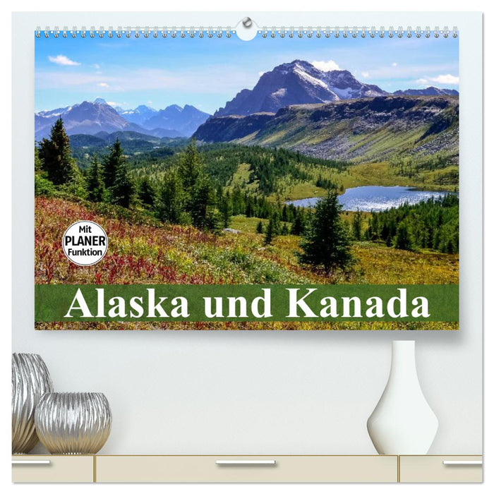 Alaska et Canada (Calvendo Premium Wall Calendar 2024) 