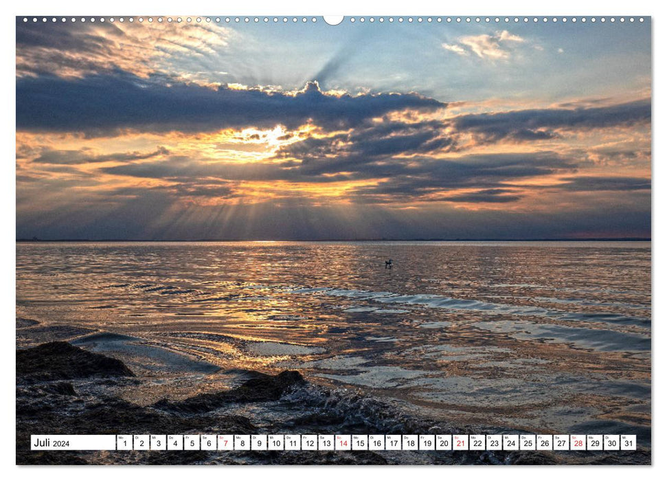 Ostsee Urlaubsfeeling pur (CALVENDO Premium Wandkalender 2024)