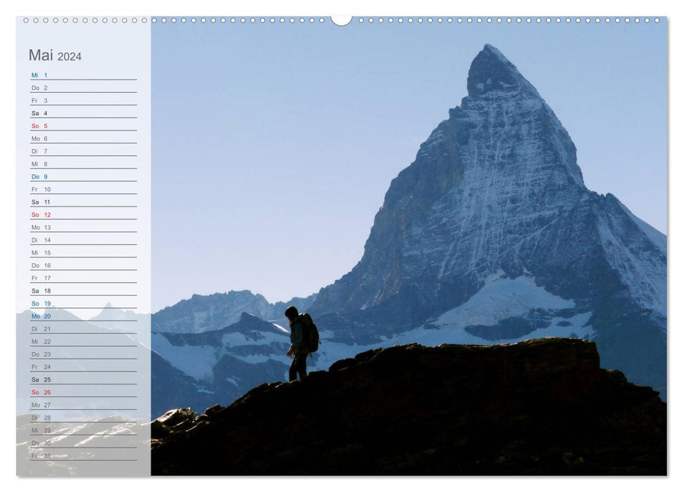 Magie Matterhorn (CALVENDO Premium Wandkalender 2024)