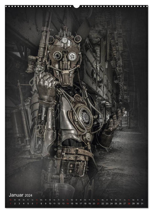 Steampunk Artwork (CALVENDO Premium Wandkalender 2024)