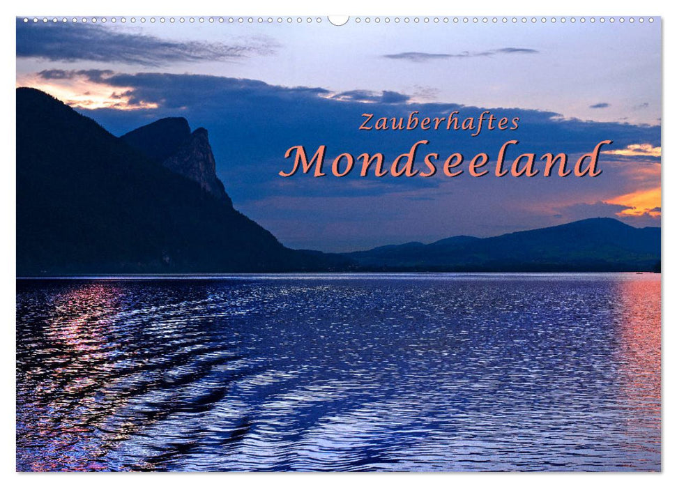 Mondseeland magique (calendrier mural CALVENDO 2024) 