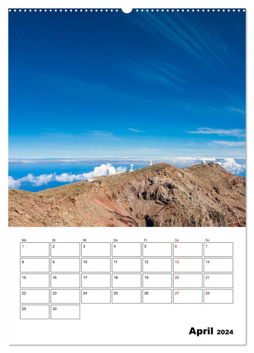 Wanderparadies La Palma (CALVENDO Wandkalender 2024)
