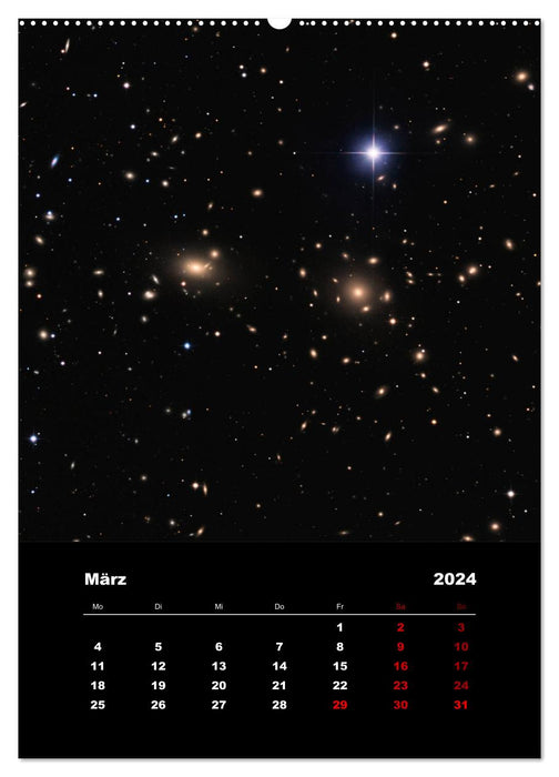 Das Universum (CALVENDO Wandkalender 2024)