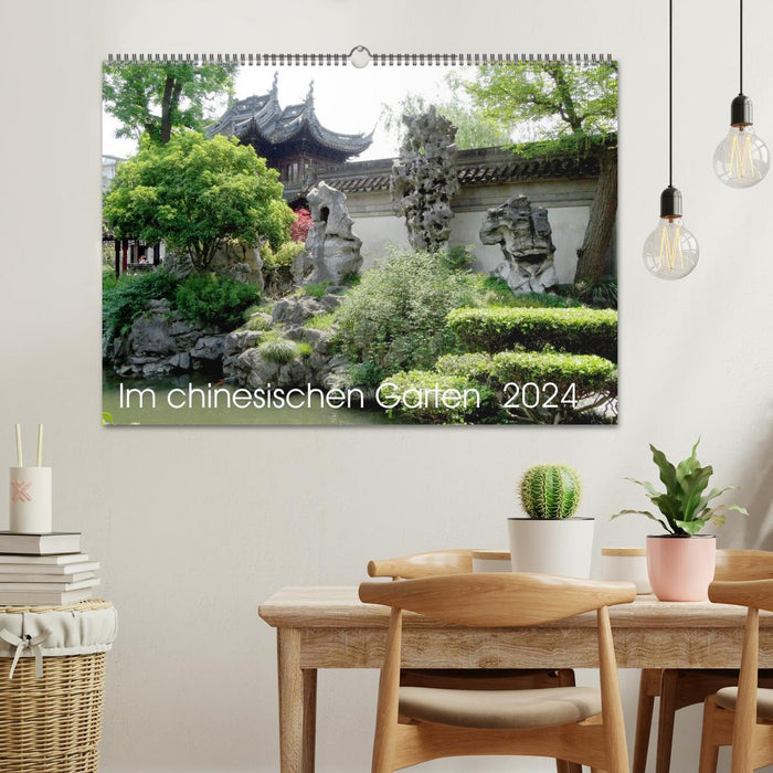 Im chinesischen Garten (CALVENDO Wandkalender 2024)