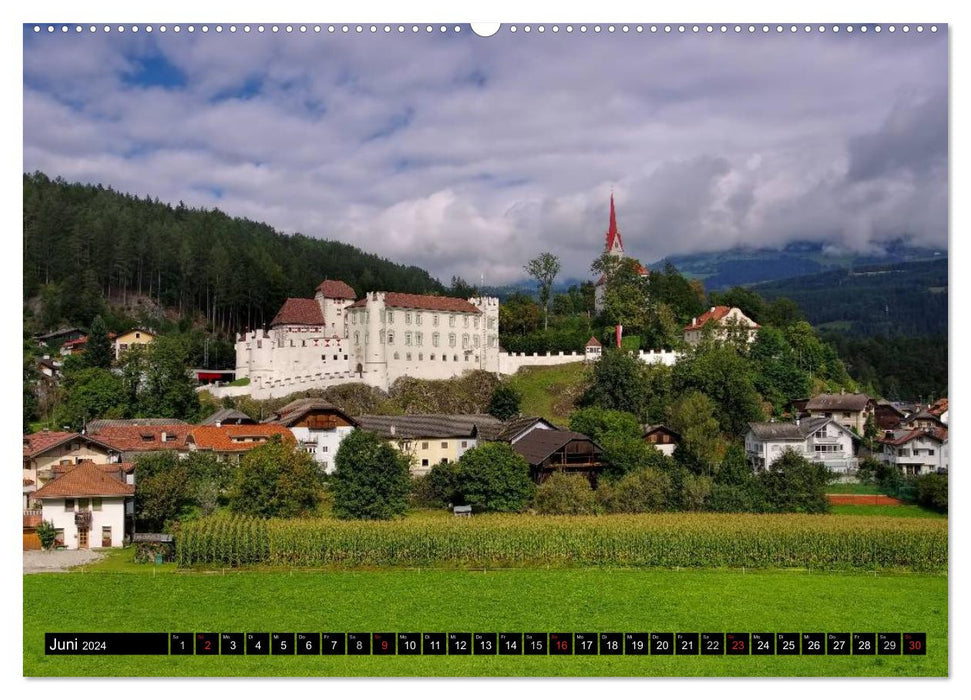 Pustertal - The green valley of South Tyrol (CALVENDO Premium Wall Calendar 2024) 