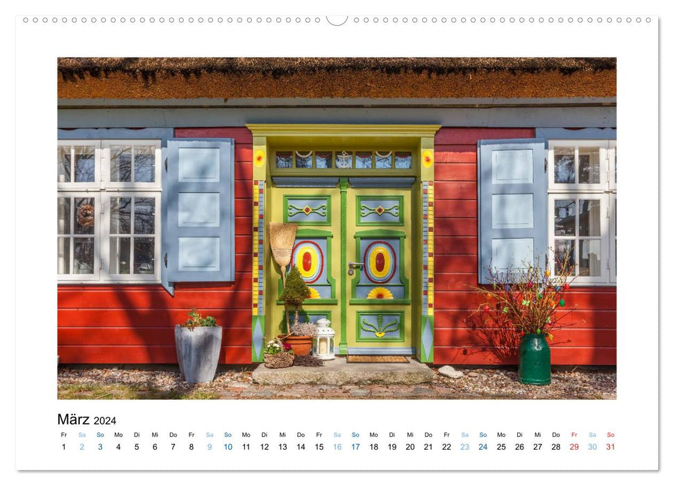 Beautiful Mecklenburg-Western Pomerania (CALVENDO Premium Wall Calendar 2024) 