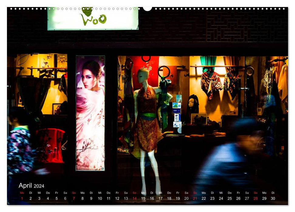 Shanghai - fascinating facets (CALVENDO Premium Wall Calendar 2024) 