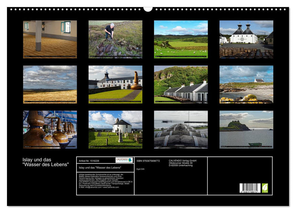 Islay and the “Water of Life” (CALVENDO wall calendar 2024) 