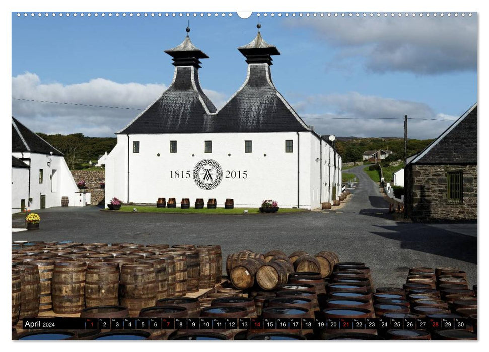 Islay und das "Wasser des Lebens" (CALVENDO Wandkalender 2024)