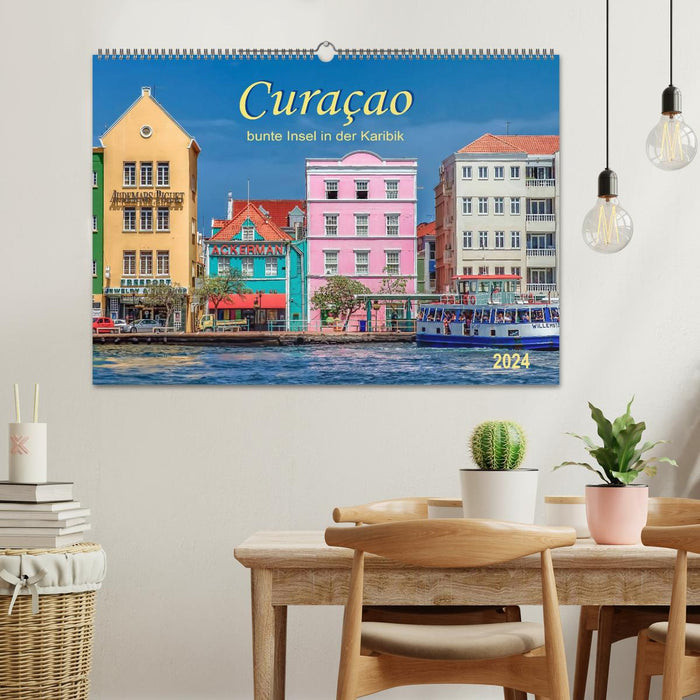 Curaçao - bunte Insel in der Karibik (CALVENDO Wandkalender 2024)