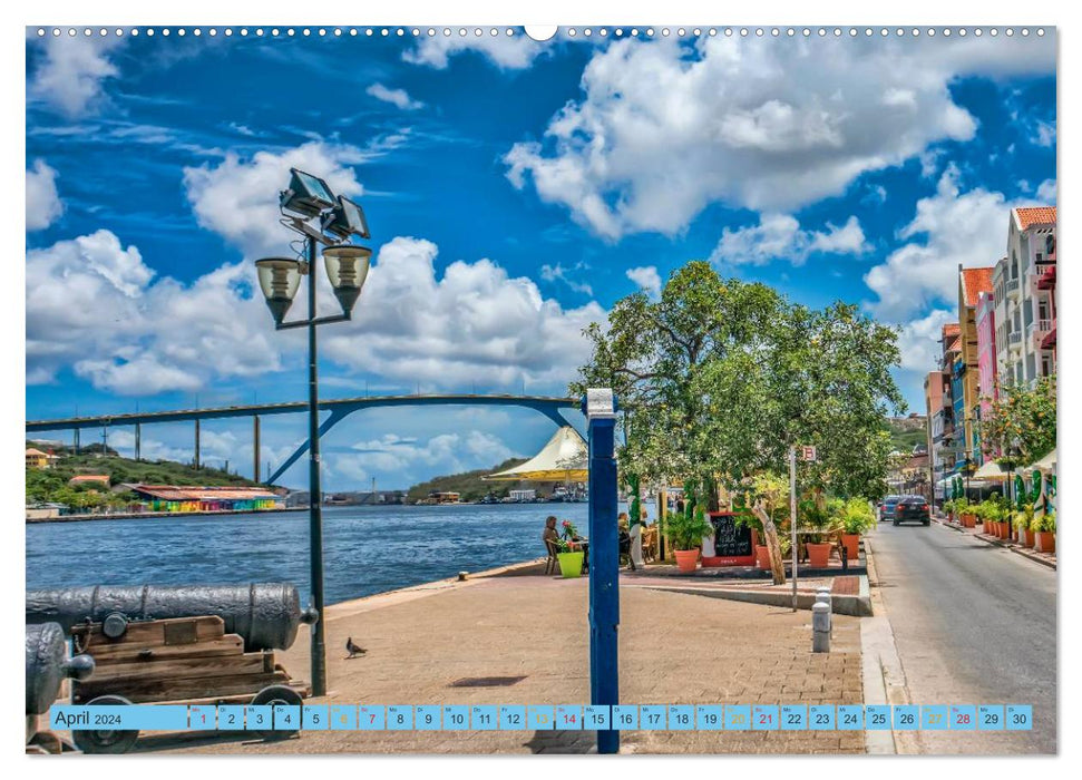 Curaçao - bunte Insel in der Karibik (CALVENDO Wandkalender 2024)