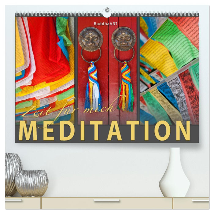 MEDITATION Time for me (CALVENDO Premium Wall Calendar 2024) 