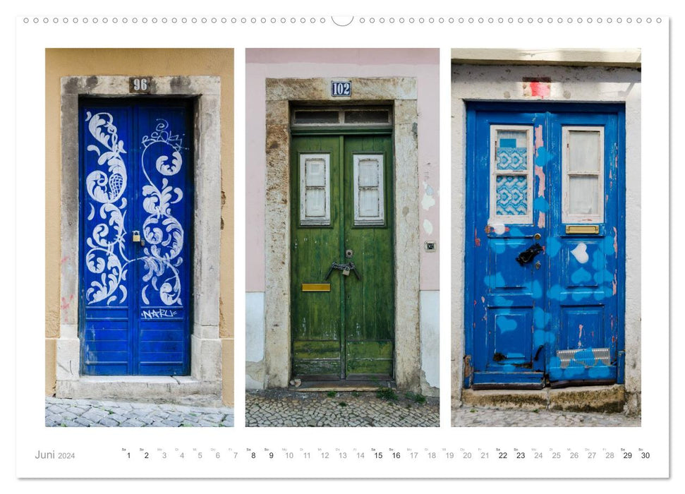 Lisbon - Age makes beautiful (CALVENDO Premium Wall Calendar 2024) 