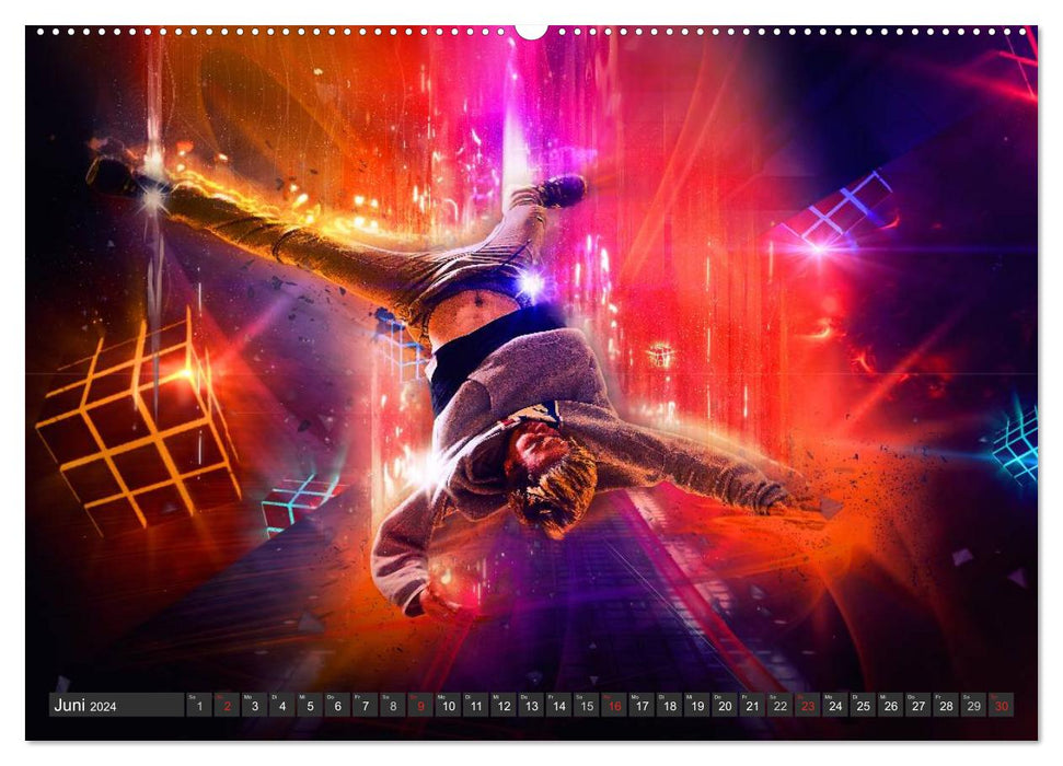 Break Dance (CALVENDO Premium Wandkalender 2024)