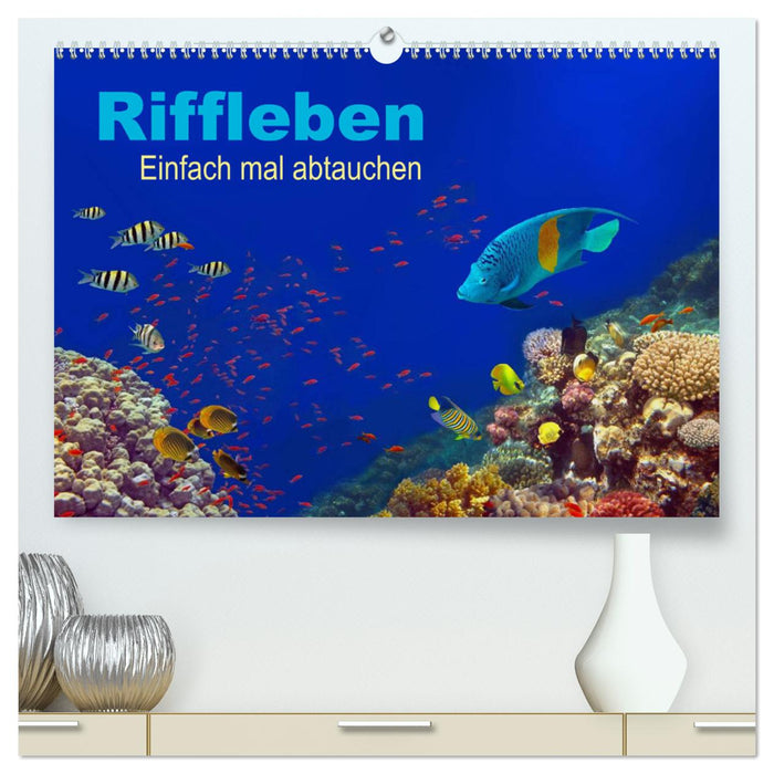 Riffleben - Einfach mal abtauchen (CALVENDO Premium Wandkalender 2024)