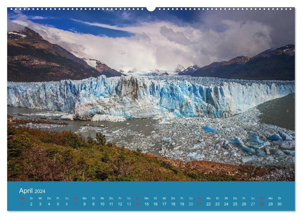 Patagonien-Land der Extreme (CALVENDO Premium Wandkalender 2024)