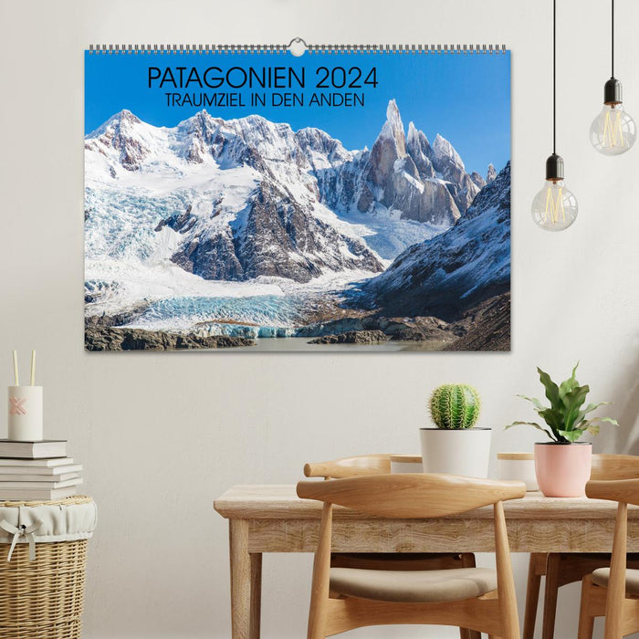 Patagonia 2024 - dream destination in the Andes (CALVENDO wall calendar 2024) 