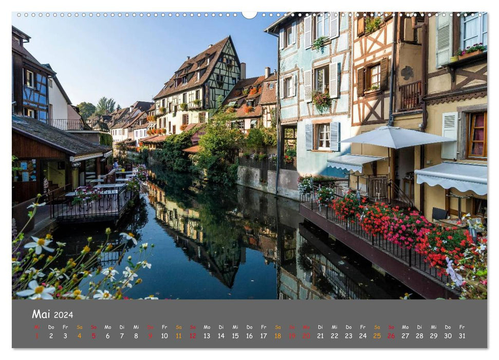 Impressions d'Alsace (Calendrier mural CALVENDO 2024) 