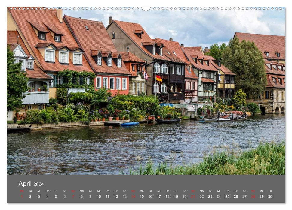 Franconian Switzerland as if painted (CALVENDO Premium Wall Calendar 2024) 