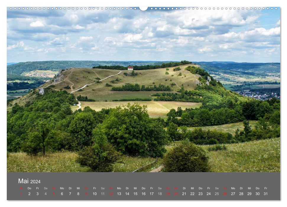 Franconian Switzerland as if painted (CALVENDO Premium Wall Calendar 2024) 