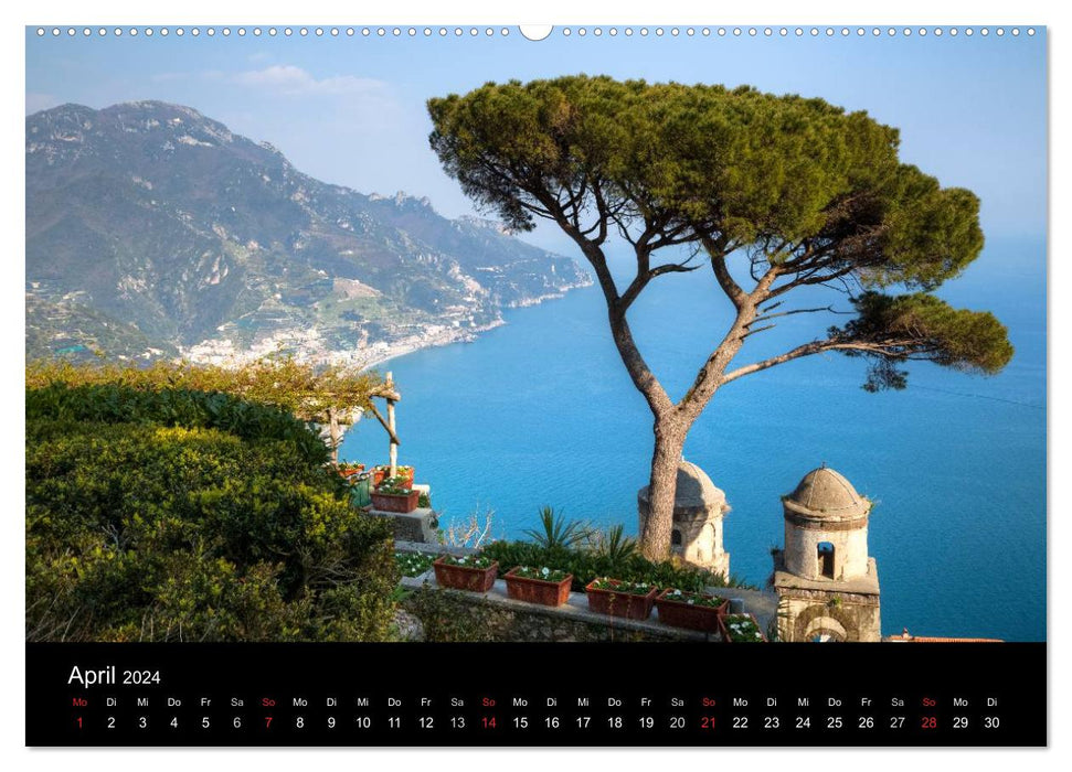 Amalfi Coast and Capri (CALVENDO wall calendar 2024) 