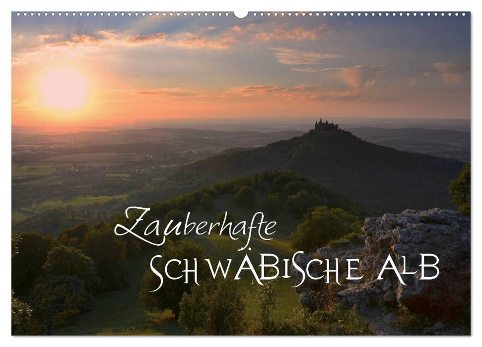 Zauberhafte Schwäbische Alb (CALVENDO Wandkalender 2024)