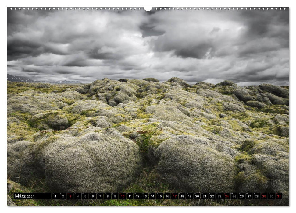 ISLAND 2024 - Faszinierende Landschaften (CALVENDO Wandkalender 2024)
