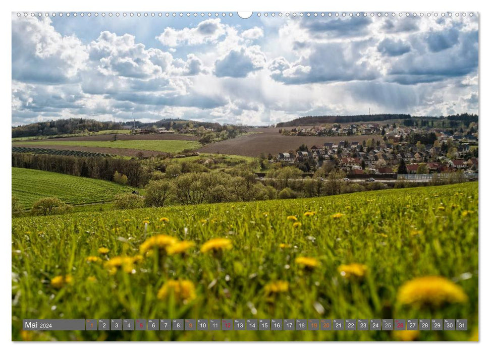 Vogtland - Impressions (Calendrier mural CALVENDO 2024) 