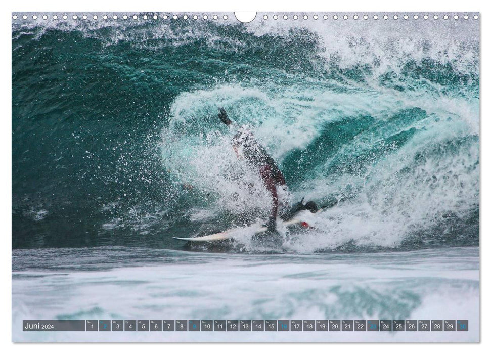 Faszination Surfen (CALVENDO Wandkalender 2024)