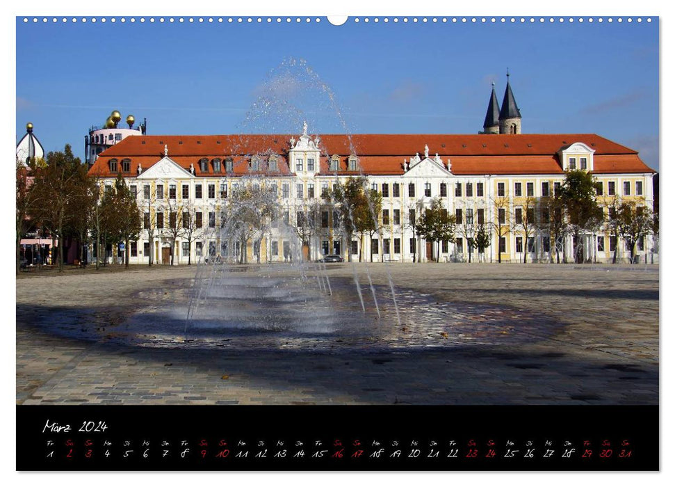 Landeshauptstadt Magdeburg (CALVENDO Premium Wandkalender 2024)