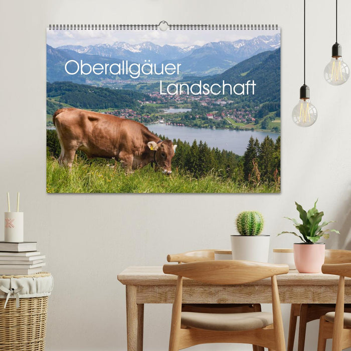 Paysage de l'Oberallgäu (calendrier mural CALVENDO 2024) 
