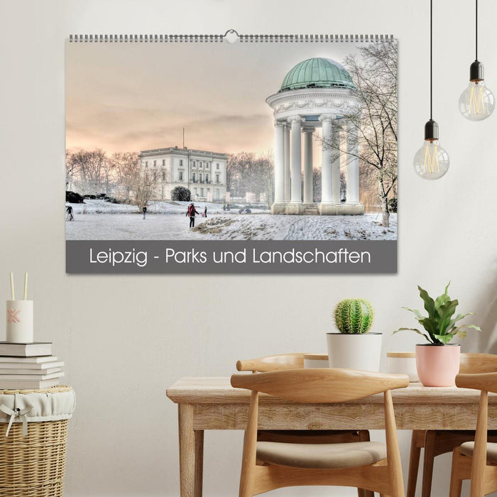 Leipzig - Parks und Landschaften (CALVENDO Wandkalender 2024)