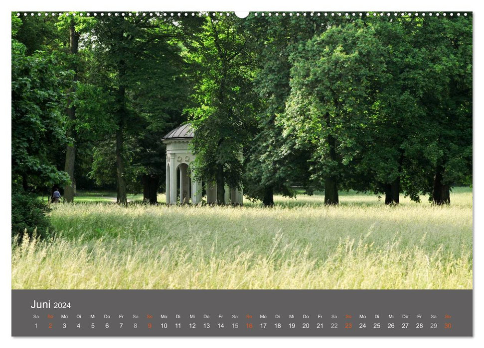 Leipzig - Parks und Landschaften (CALVENDO Wandkalender 2024)