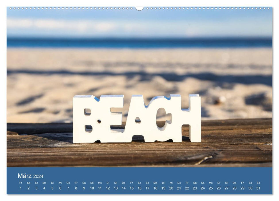 Grömitz - Ein Jahr Urlaub (CALVENDO Premium Wandkalender 2024)