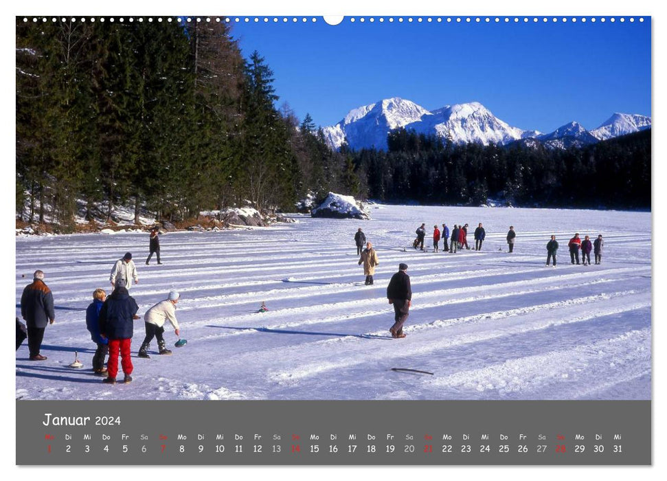 Zauberhaftes Berchtesgadener Land (CALVENDO Premium Wandkalender 2024)