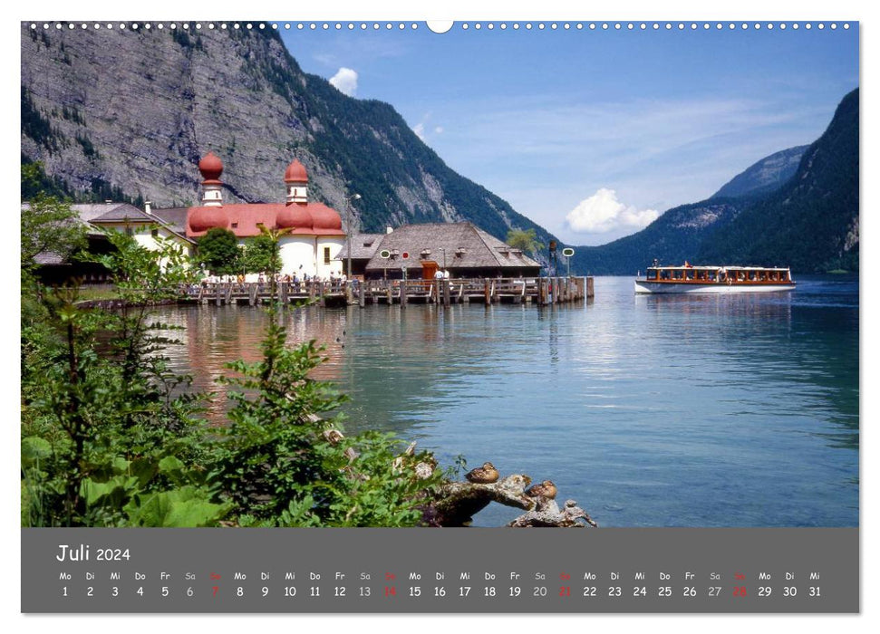 Zauberhaftes Berchtesgadener Land (CALVENDO Premium Wandkalender 2024)